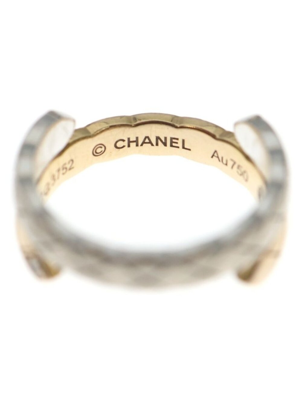 Chanel Coco Crush Diamond Ring Gold 46 - Picture 6 of 8